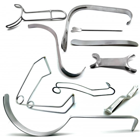 thumbnail image 2 of 3-Piece Premium Dental Weider Cheek & Tongue Retractor Set – Stainless Steel 2 of 4