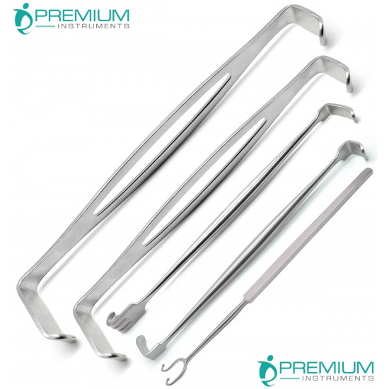Surgical Retractors Set of 5
