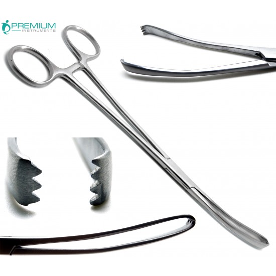Teale Vulsellum Forcep 9"