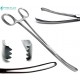 Teale Vulsellum Forcep 9"