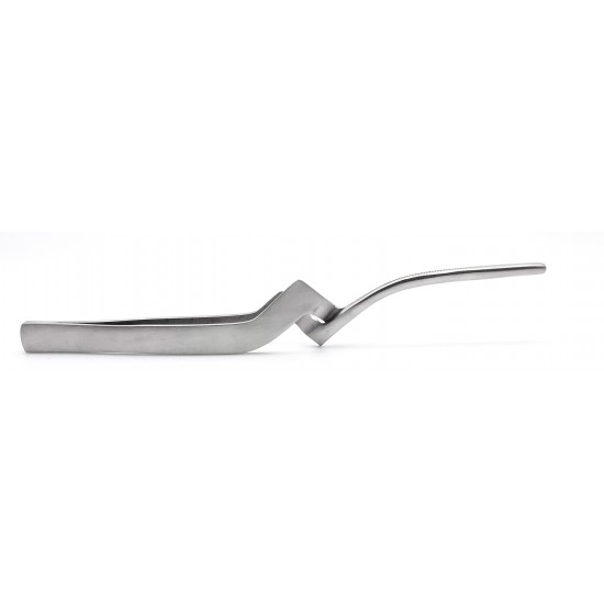 Paper Curved Forceps 6"