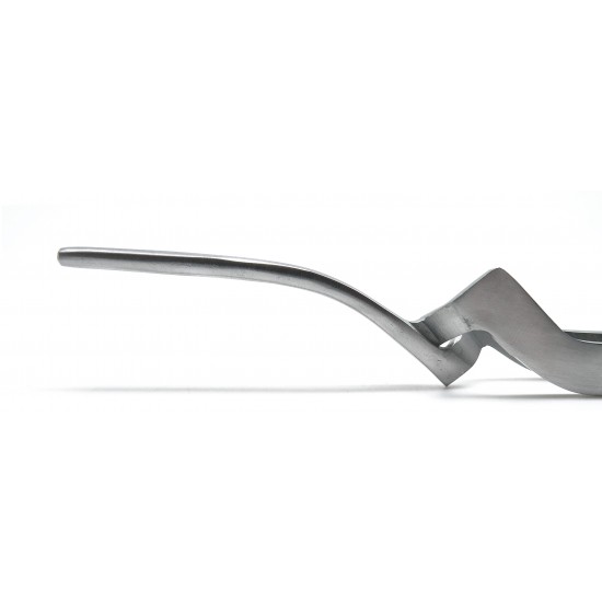 Paper Curved Forceps 6"