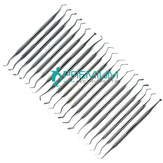 Dental Composite Plastic Filling Instruments Set of 20