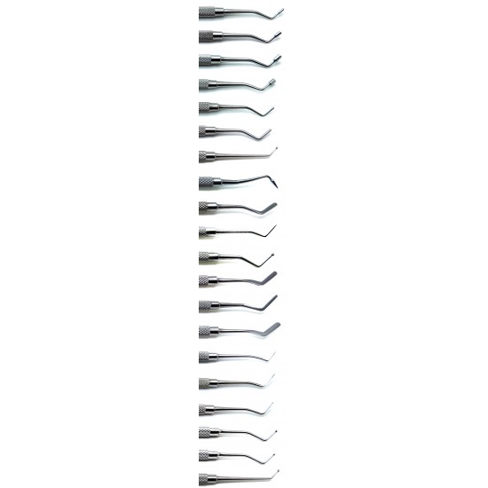 Dental Composite Plastic Filling Instruments Set of 20