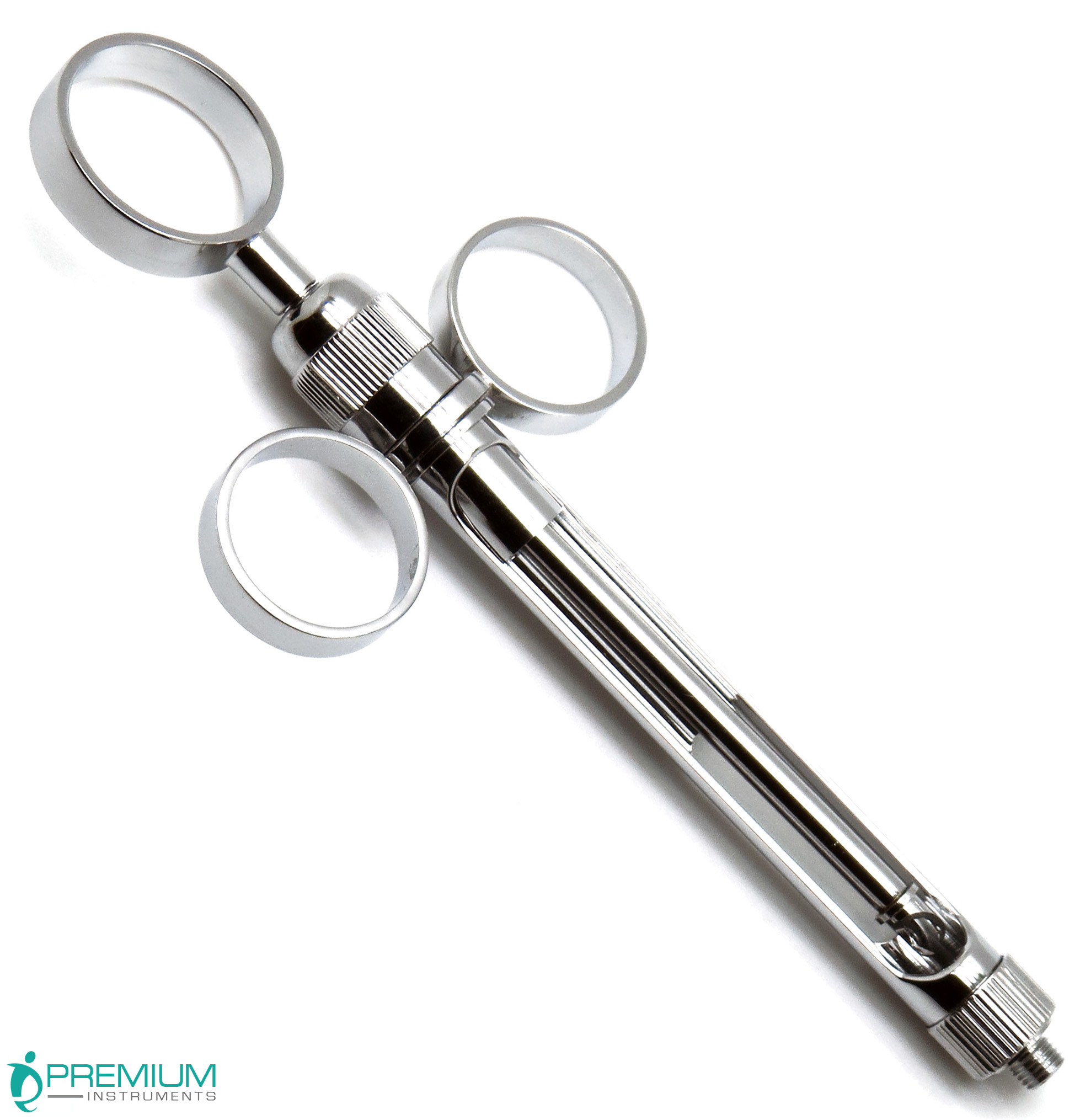 thumbnail image 2 of Surginstruments Dental Aspirating Syringe – 2.2cc – Stainless Steel, German Grade – Surgical Instrument 2 of 5