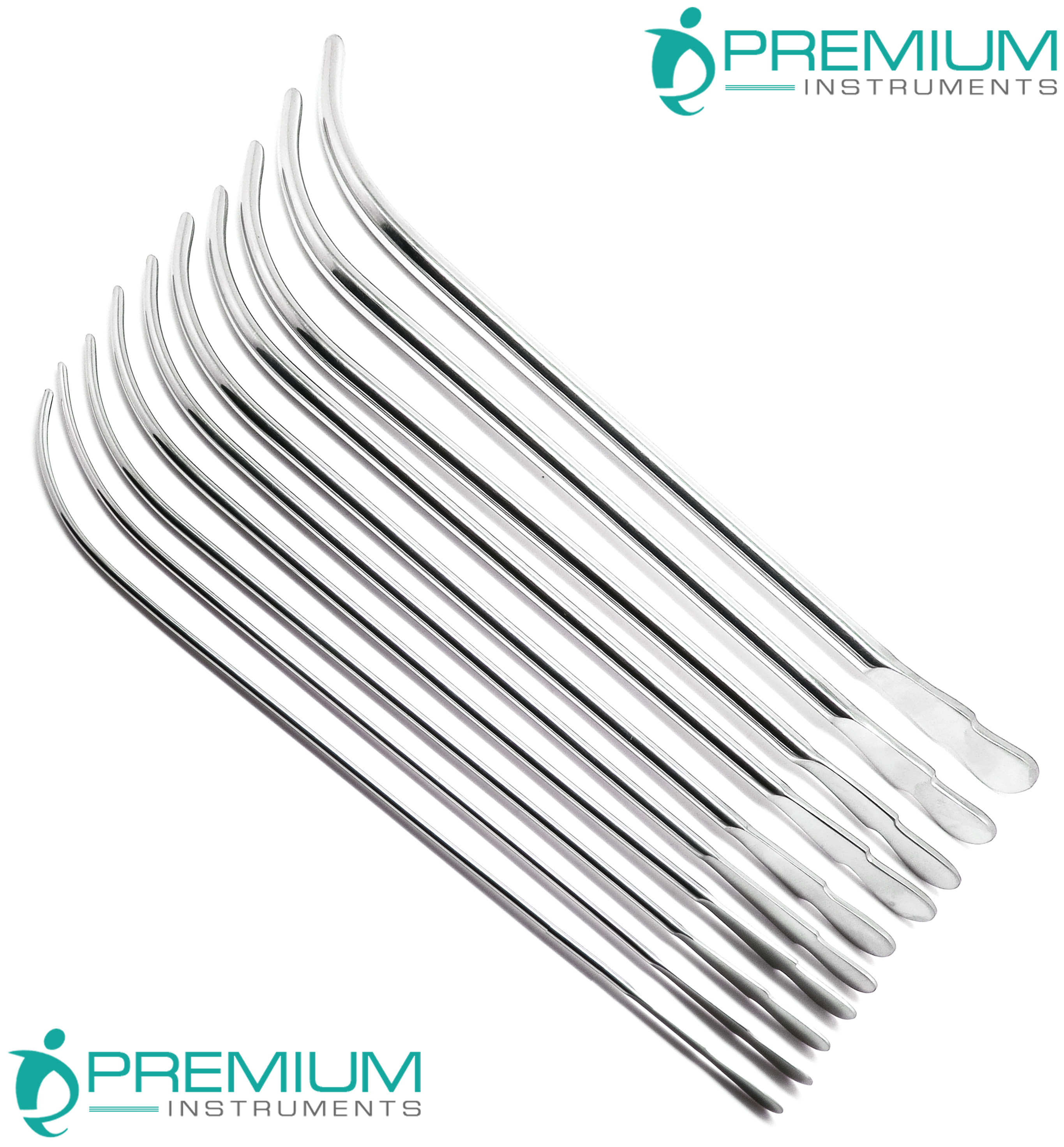 thumbnail image 2 of Van Buren Sound Set Of 10 Surgical Instruments – Urology, Urethral, Stainless Steel, Made In Pakistan 2 of 2