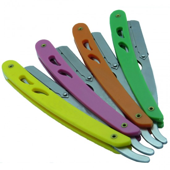 Multi Color Barber Razor Set of 4