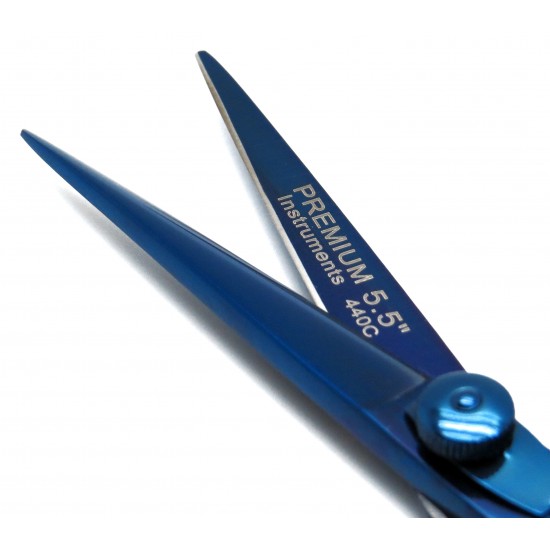 Barber Scissor Blue 5.5"