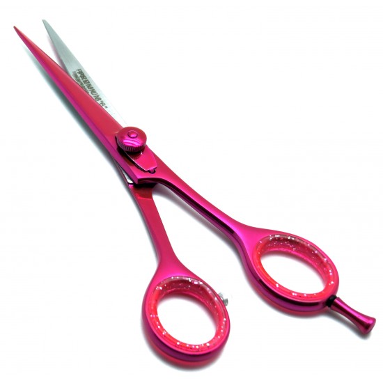 Barber Scissor Pink 6"