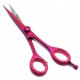 Barber Scissor Pink 6"