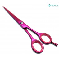 Barber Scissor Pink 6" J2
