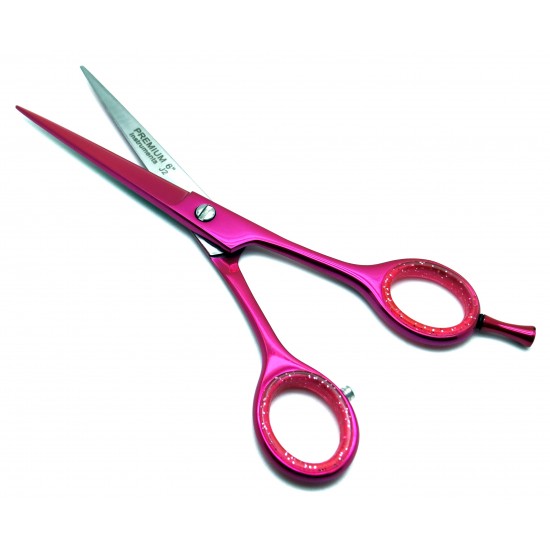 Barber Scissor Pink 6" J2