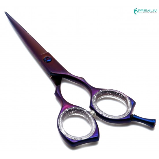 Barber Scissor Purple 5.5" J2