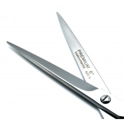 Barber Scissor Silver 6"