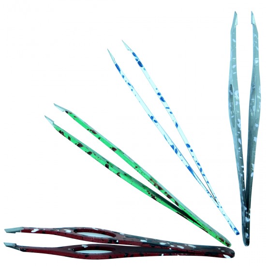 Tweezers Set of 4