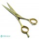 Barber Scissor Golden 6"