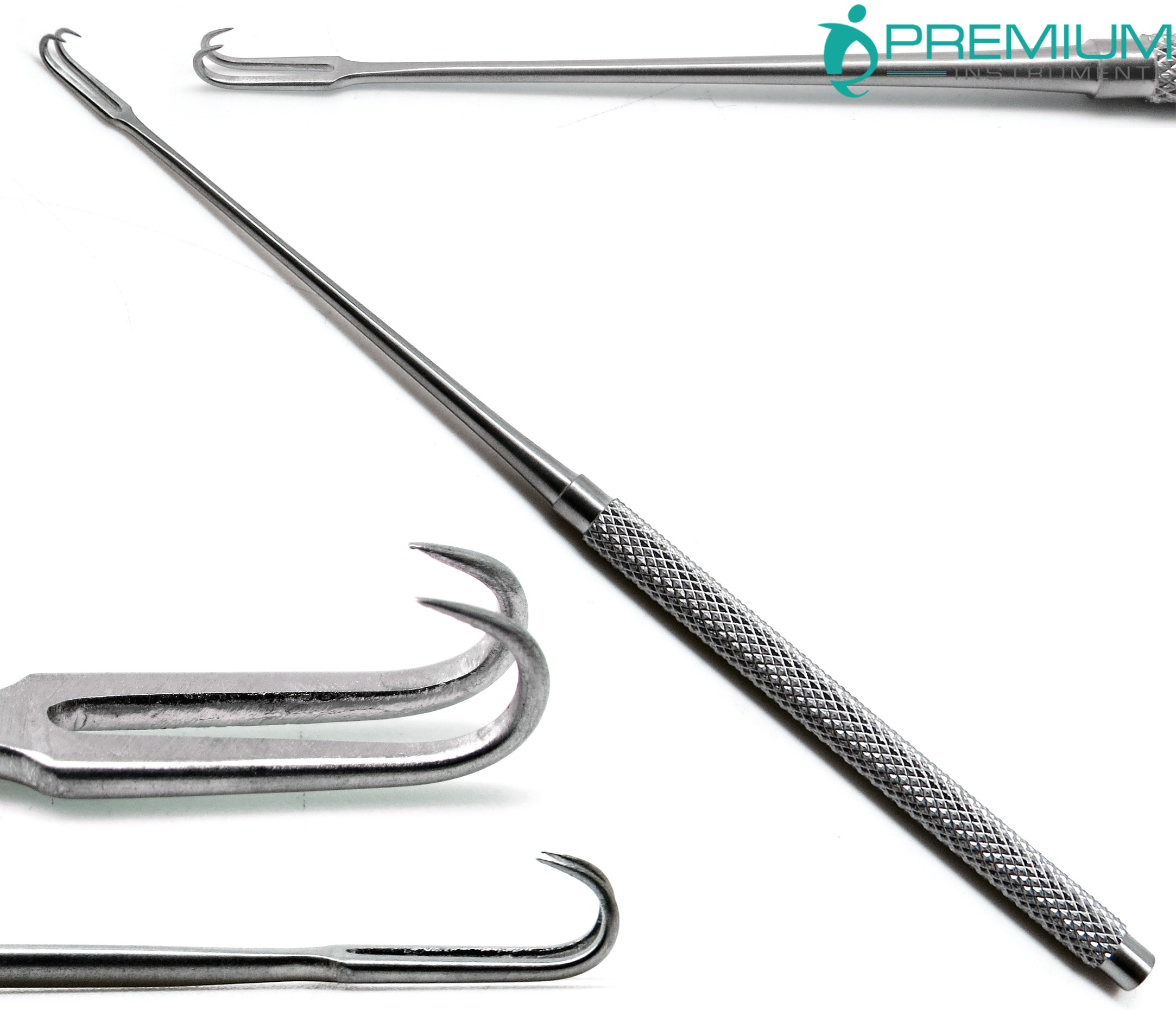 Joseph Skin Hook Retractor – 6.25 Inch Single Hook Sharp Prong – Stainless Steel – Premium Instruments