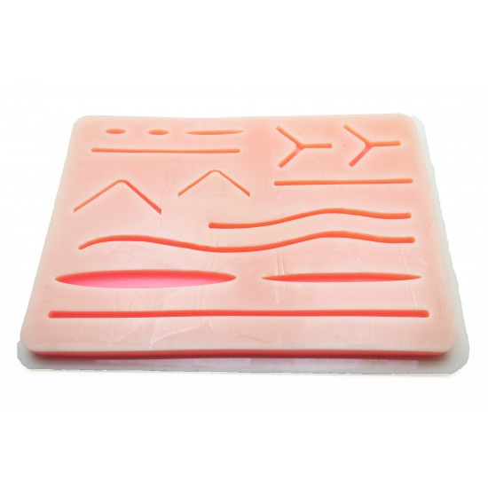 Suture Practice Pad for Suture Training, Large Silicone Suture Pad W/ Tools 2021